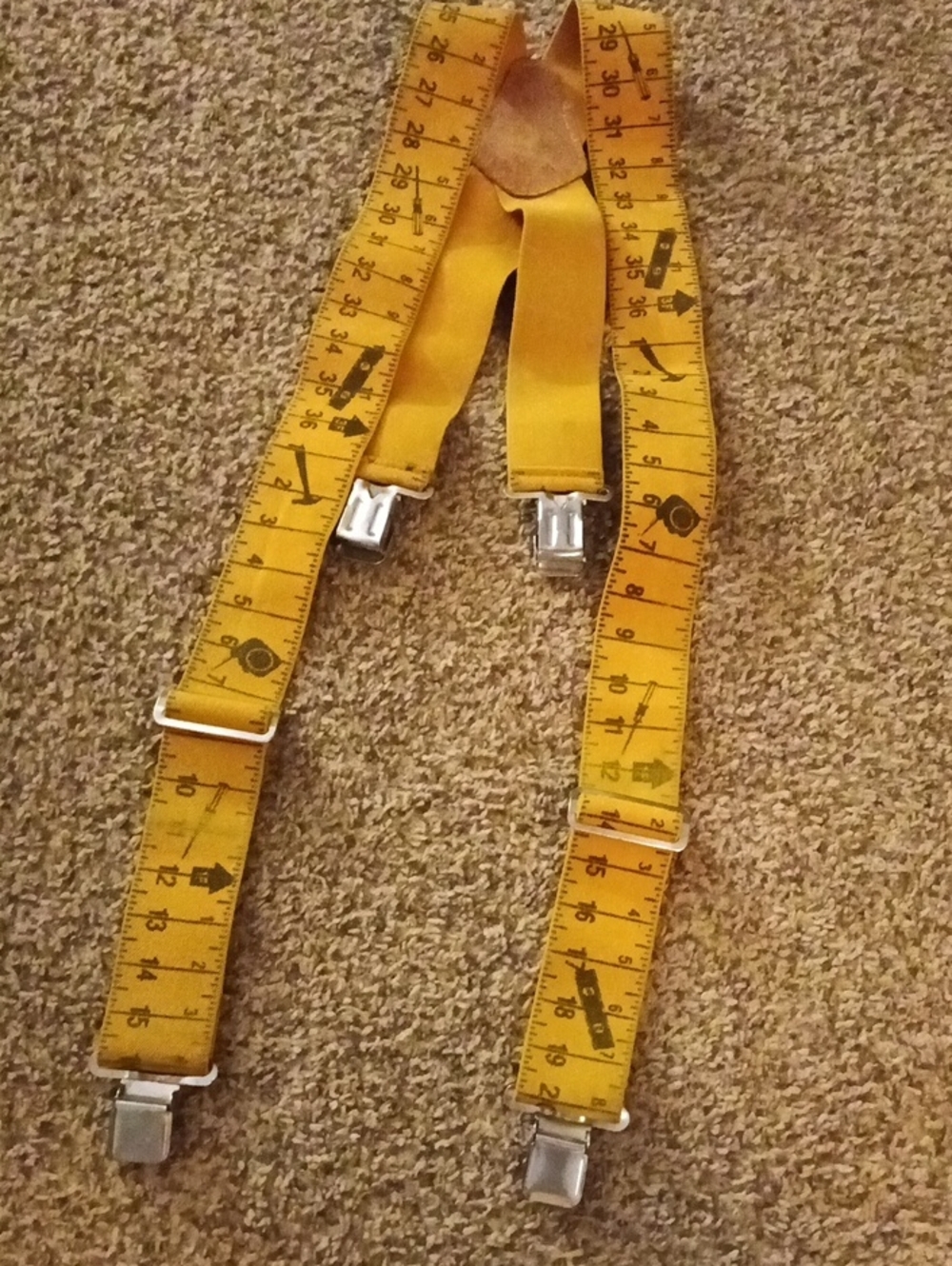CLC Work Gear Heavy-Duty Tape Rule Suspenders